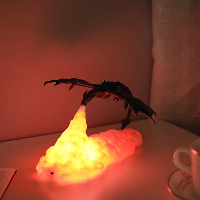 Dragon Breathing Lamp