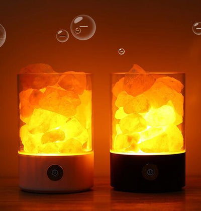 USB Himalayan Salt LED Lamp