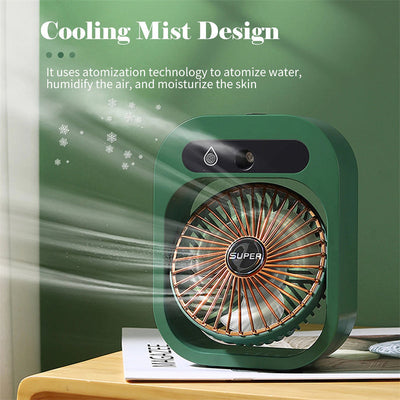 2-in-1 USB Fan & Humidifier